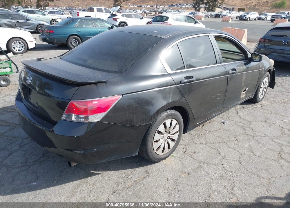 2010 HONDA ACCORD 2.4 LX VIN: 1HGCP2F39AA192375