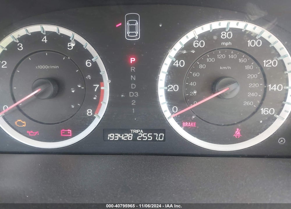 2010 HONDA ACCORD 2.4 LX VIN: 1HGCP2F39AA192375
