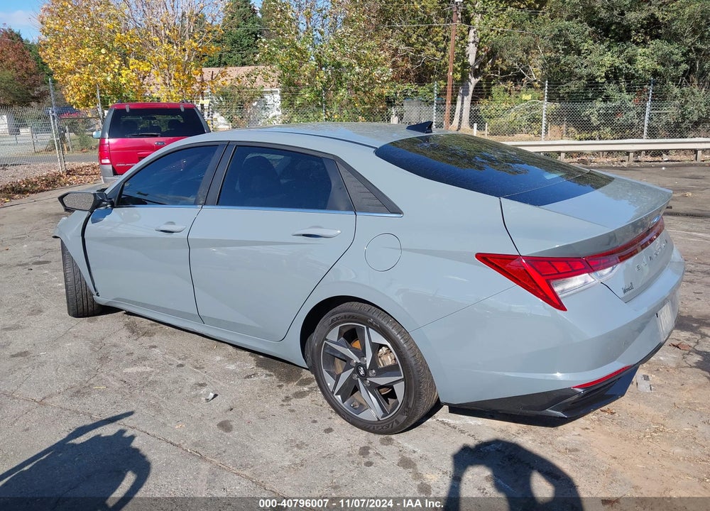 2022 HYUNDAI ELANTRA SEL VIN: KMHLN4AG6NU344834