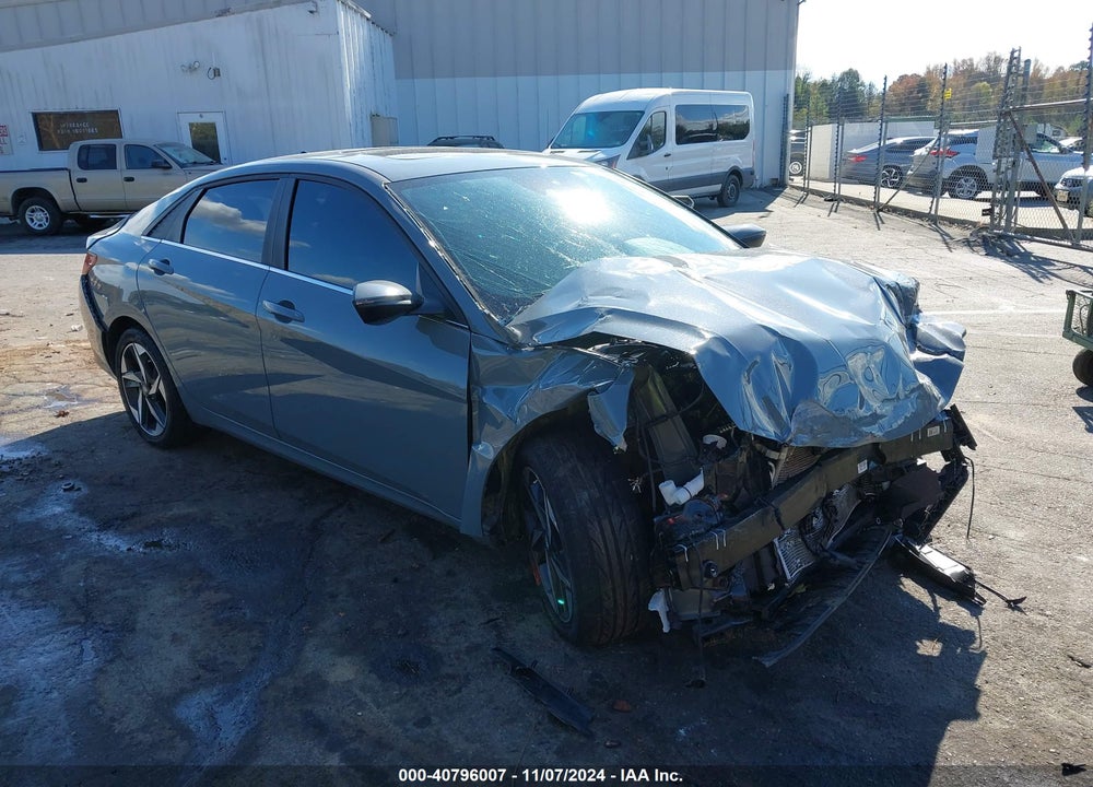 2022 HYUNDAI ELANTRA SEL VIN: KMHLN4AG6NU344834
