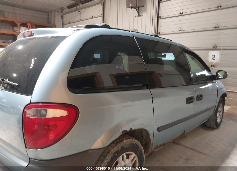 2005 DODGE CARAVAN SE VIN: 1D4GP25RX5B395395