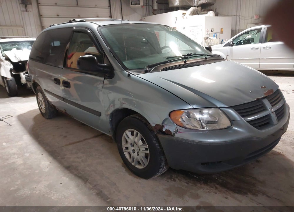 2005 DODGE CARAVAN SE VIN: 1D4GP25RX5B395395