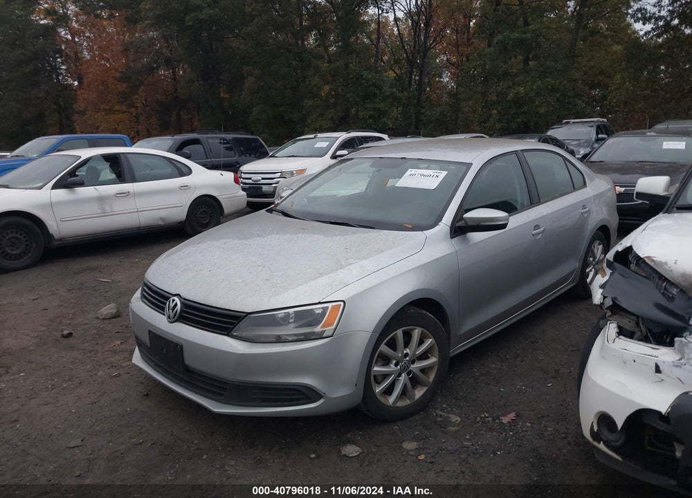 2012 VOLKSWAGEN JETTA 2.5L SE VIN: 3VWDP7AJ3CM301681