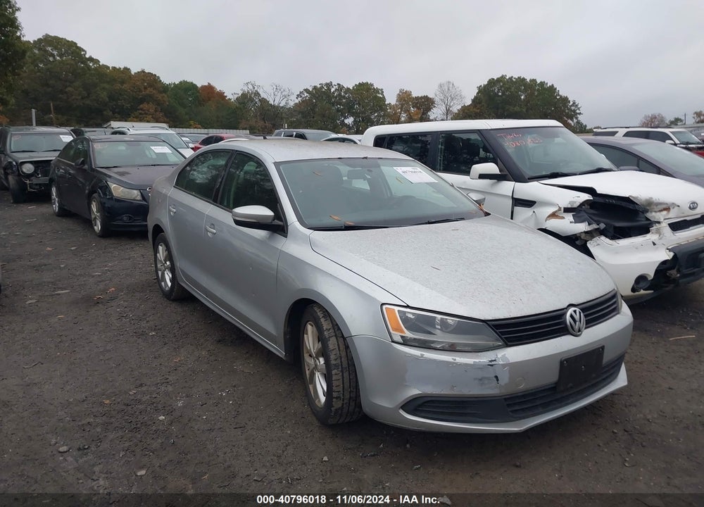 2012 VOLKSWAGEN JETTA 2.5L SE VIN: 3VWDP7AJ3CM301681