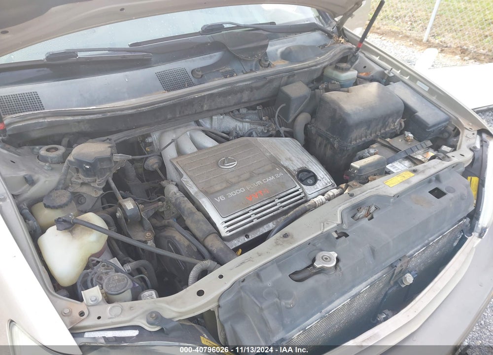2001 LEXUS RX 300 VIN: JTJHF10U910191474