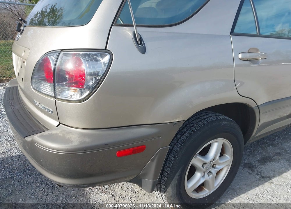2001 LEXUS RX 300 VIN: JTJHF10U910191474