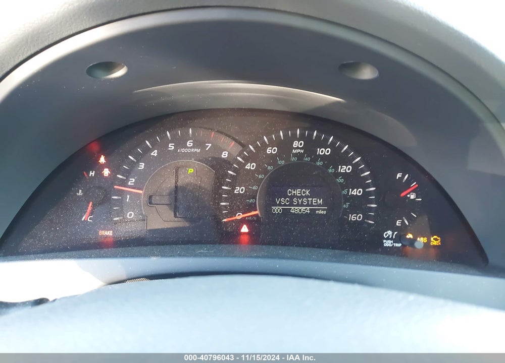 2008 TOYOTA CAMRY XLE V6 VIN: JTNBK46K483036511