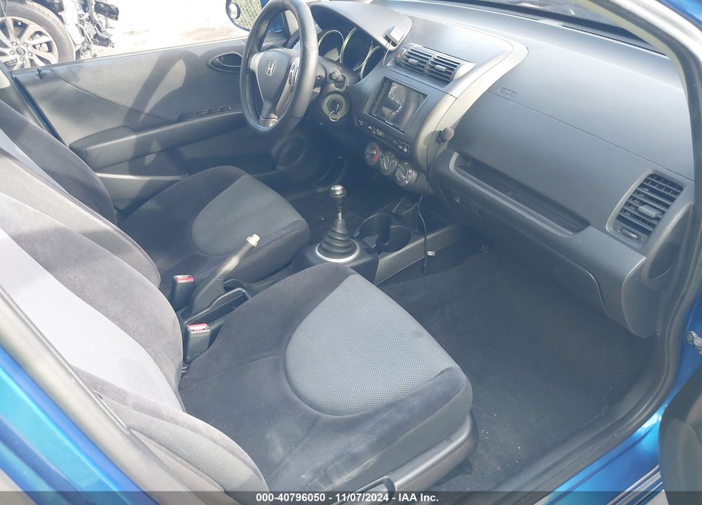 2007 HONDA FIT SPORT VIN: JHMGD37607S054149