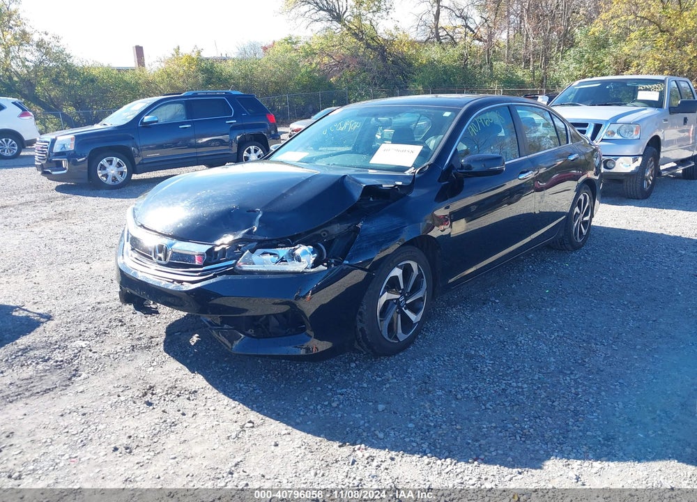 2016 HONDA ACCORD EX VIN: 1HGCR2F77GA166864