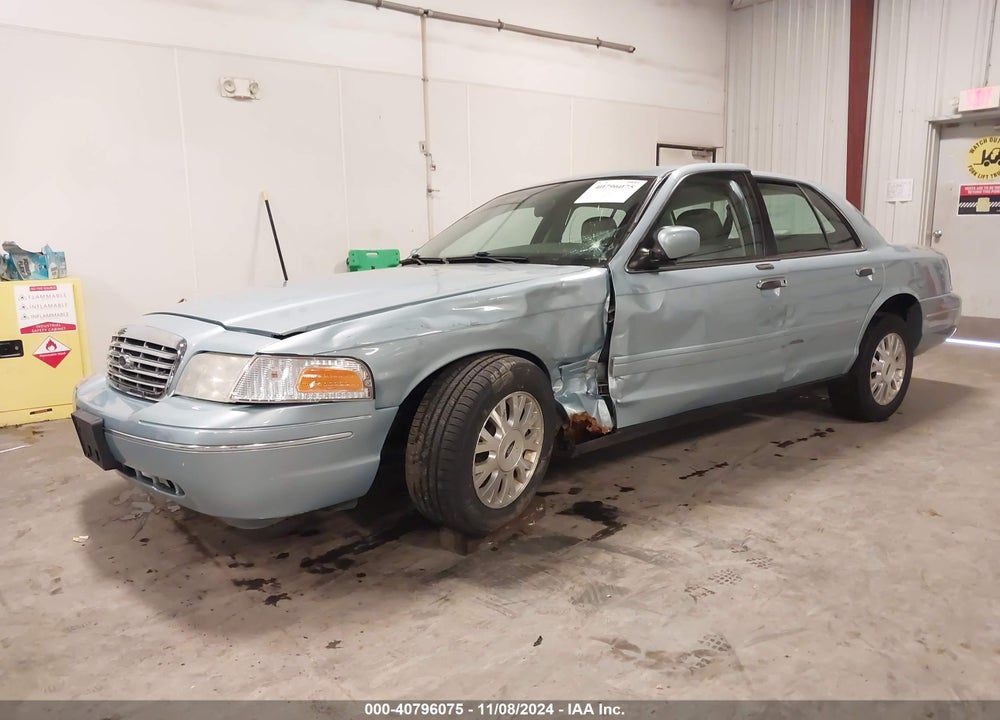 2003 FORD CROWN VICTORIA LX VIN: 2FAFP74W73X127742