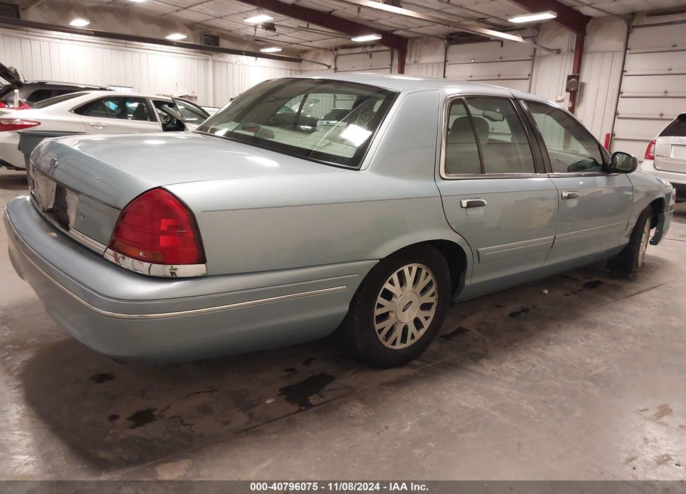 2003 FORD CROWN VICTORIA LX VIN: 2FAFP74W73X127742