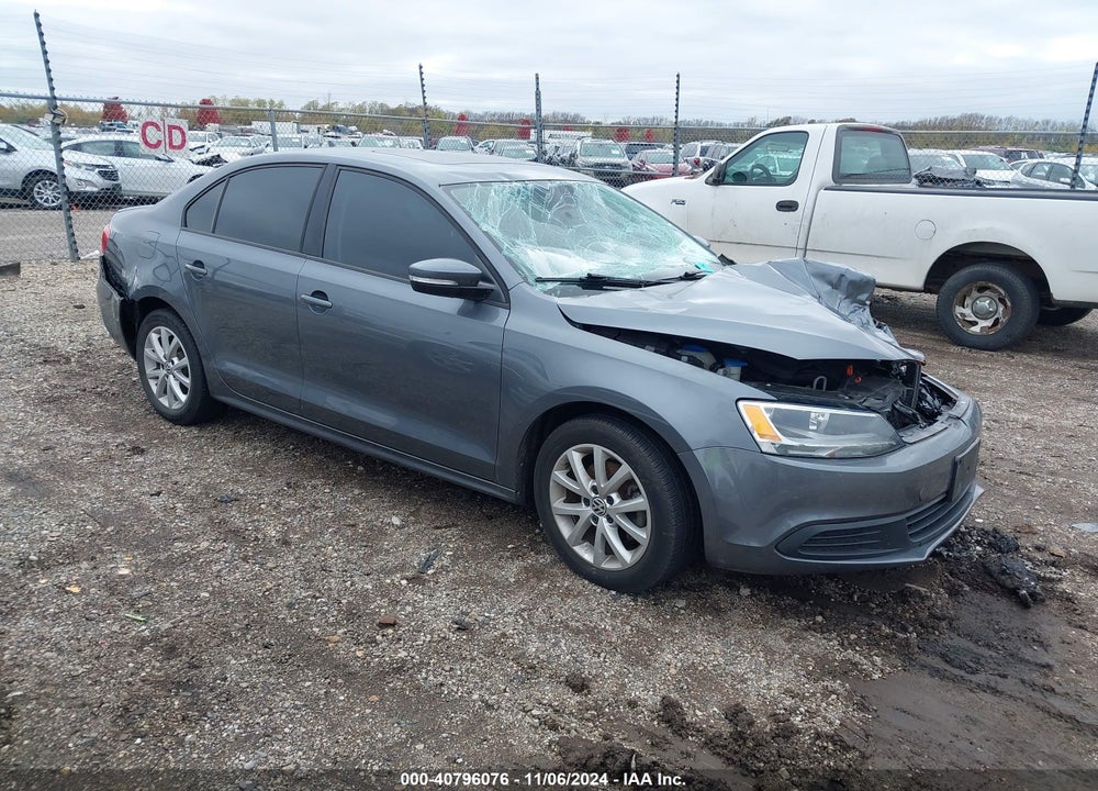 2012 VOLKSWAGEN JETTA 2.5L SE VIN: 3VWDP7AJ6CM405565