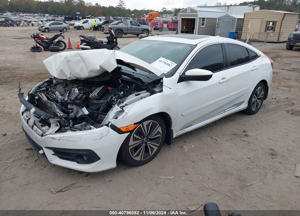 2018 HONDA CIVIC EX-L VIN: 19XFC1F75JE001696