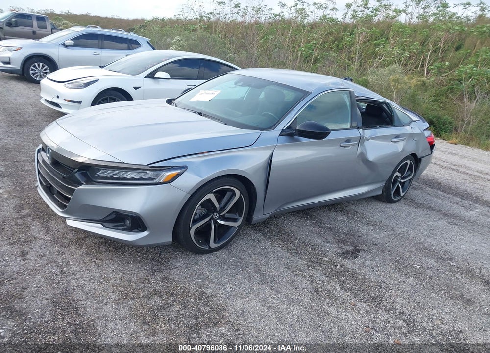 2021 HONDA ACCORD SPORT VIN: 1HGCV1F39MA115137