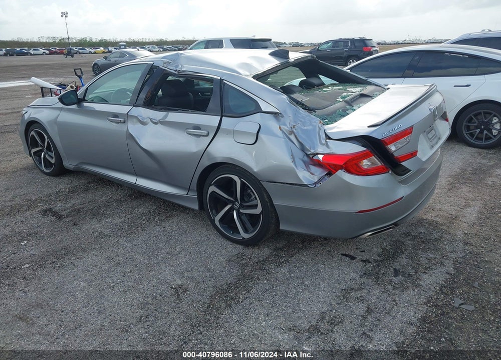 2021 HONDA ACCORD SPORT VIN: 1HGCV1F39MA115137