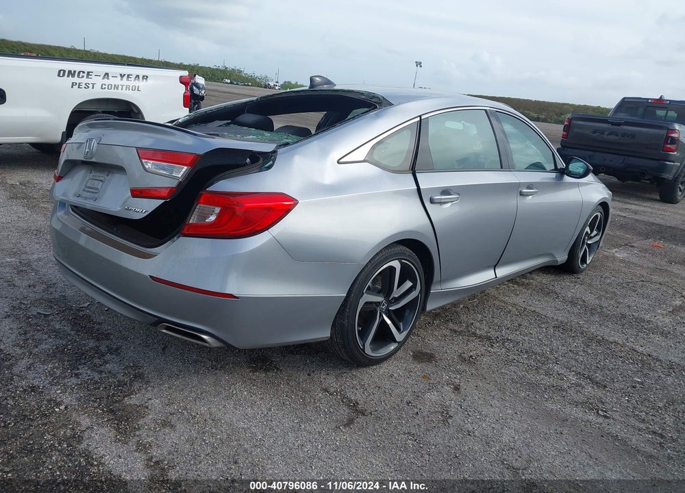2021 HONDA ACCORD SPORT VIN: 1HGCV1F39MA115137