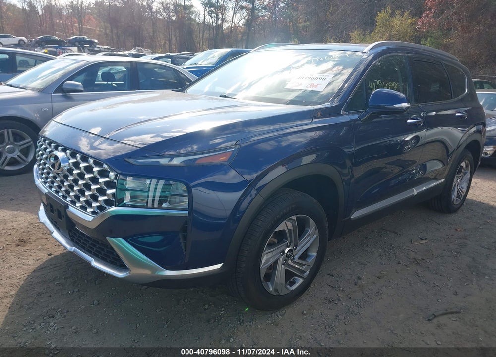 2021 HYUNDAI SANTA FE SEL VIN: 5NMS6DAJ0MH333150
