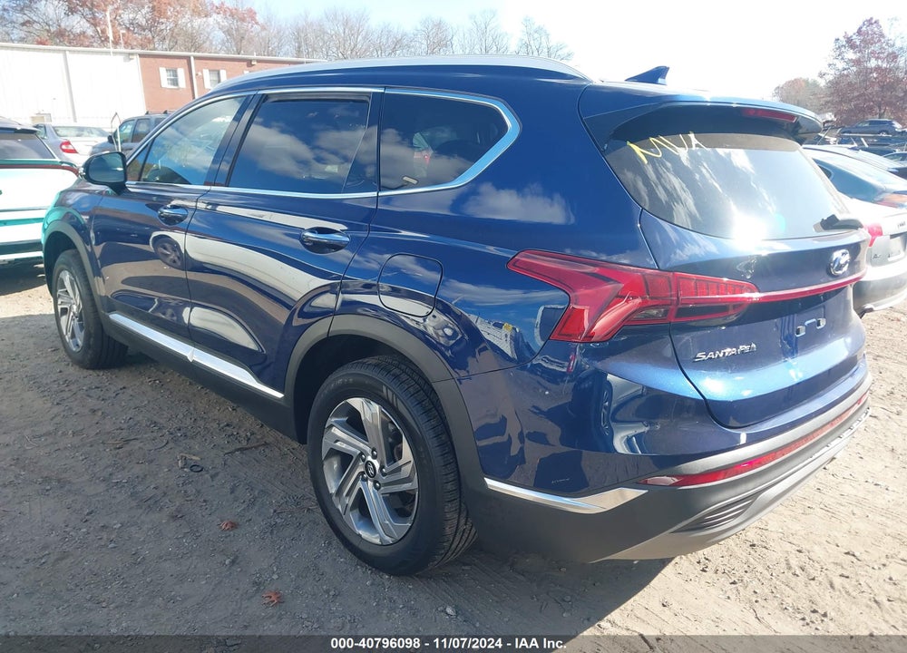 2021 HYUNDAI SANTA FE SEL VIN: 5NMS6DAJ0MH333150