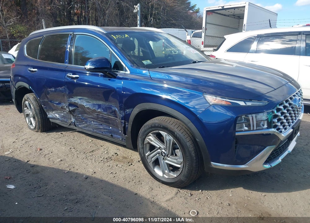 2021 HYUNDAI SANTA FE SEL VIN: 5NMS6DAJ0MH333150