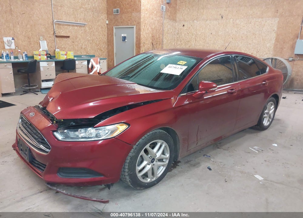 2016 FORD FUSION SE VIN: 3FA6P0H70GR314089
