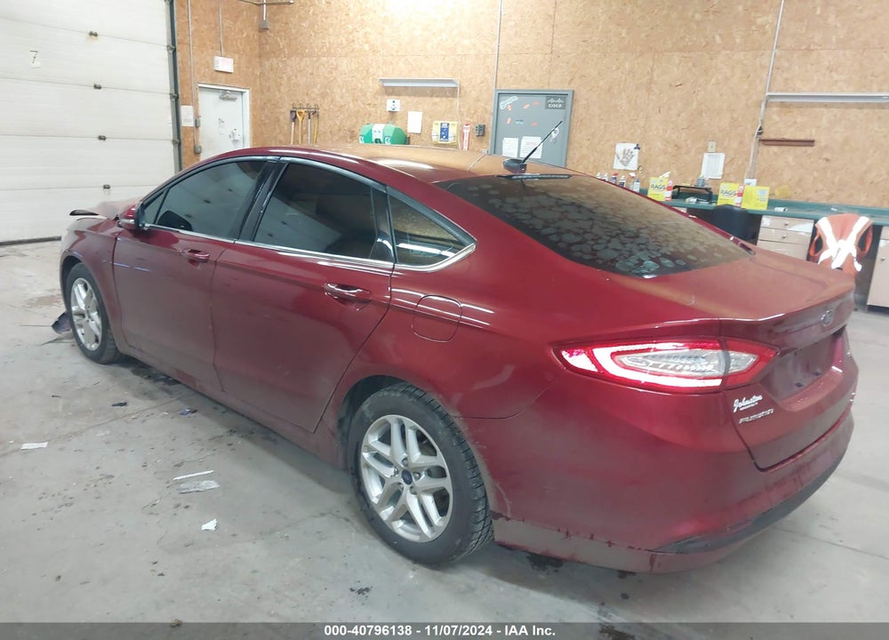 2016 FORD FUSION SE VIN: 3FA6P0H70GR314089
