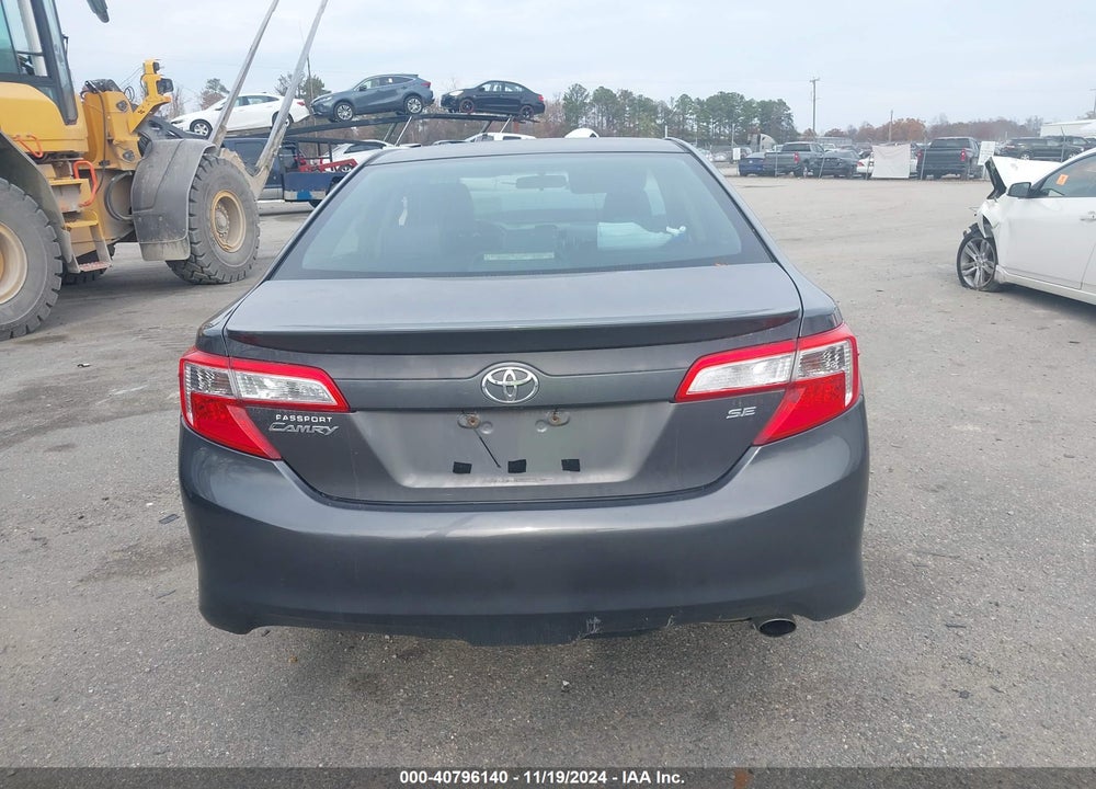 2013 TOYOTA CAMRY SE VIN: 4T1BF1FKXDU233786