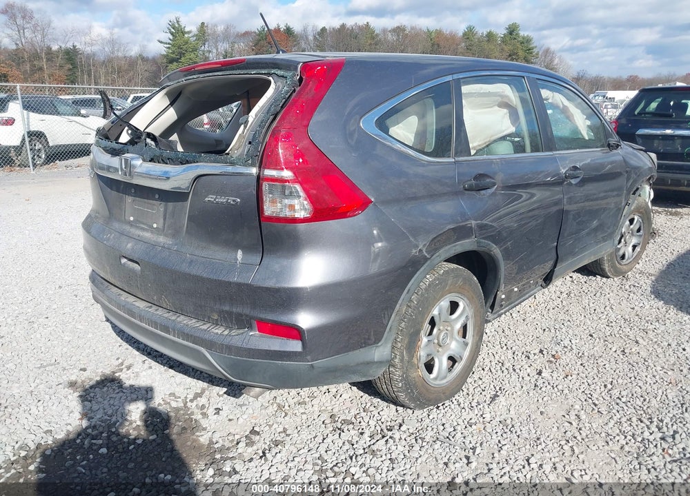 2016 HONDA CR-V LX VIN: 2HKRM4H31GH603604