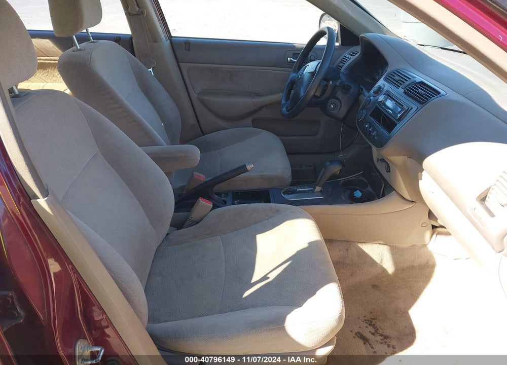 2002 HONDA CIVIC EX VIN: 2HGES26752H561293