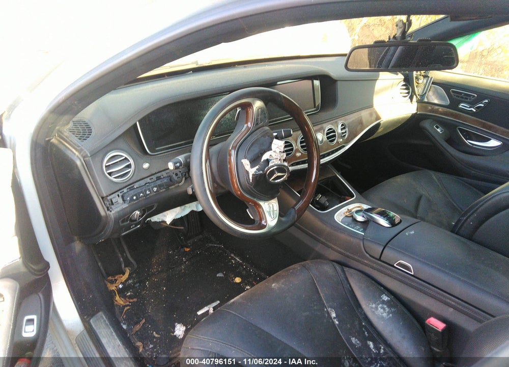 2015 MERCEDES-BENZ S 550 4MATIC VIN: WDDUG8FB6FA177505