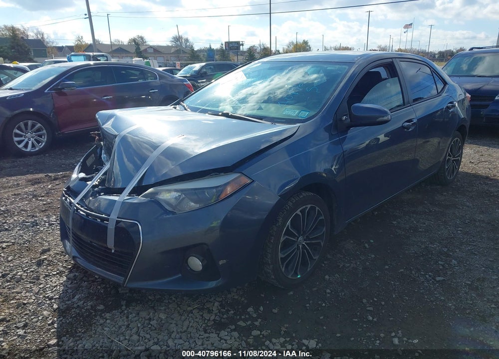 2014 TOYOTA COROLLA S PLUS VIN: 2T1BURHE0EC160832