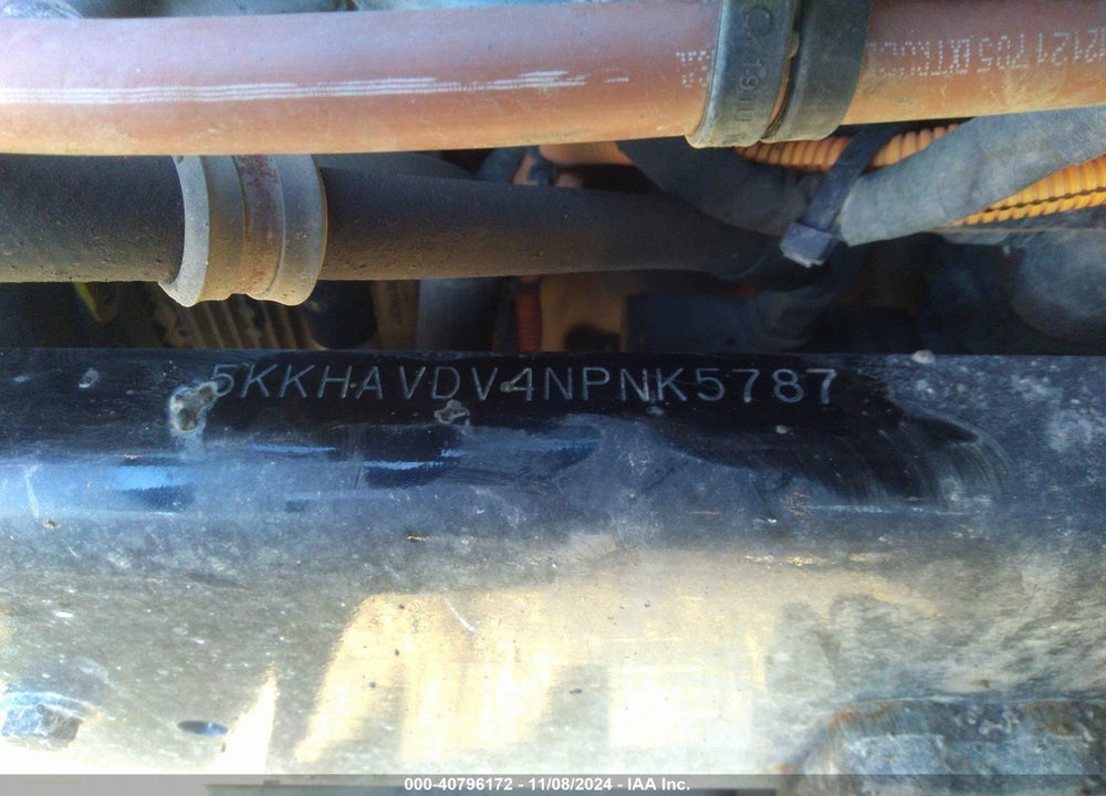 2022 WESTERN STAR 4700 SET FORWARD AXLE VIN: 5KKHAVDV4NPNK5787