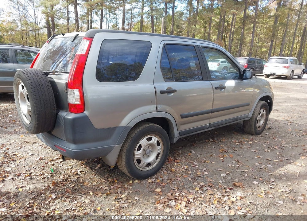 2006 HONDA CR-V LX VIN: JHLRD68546C009695