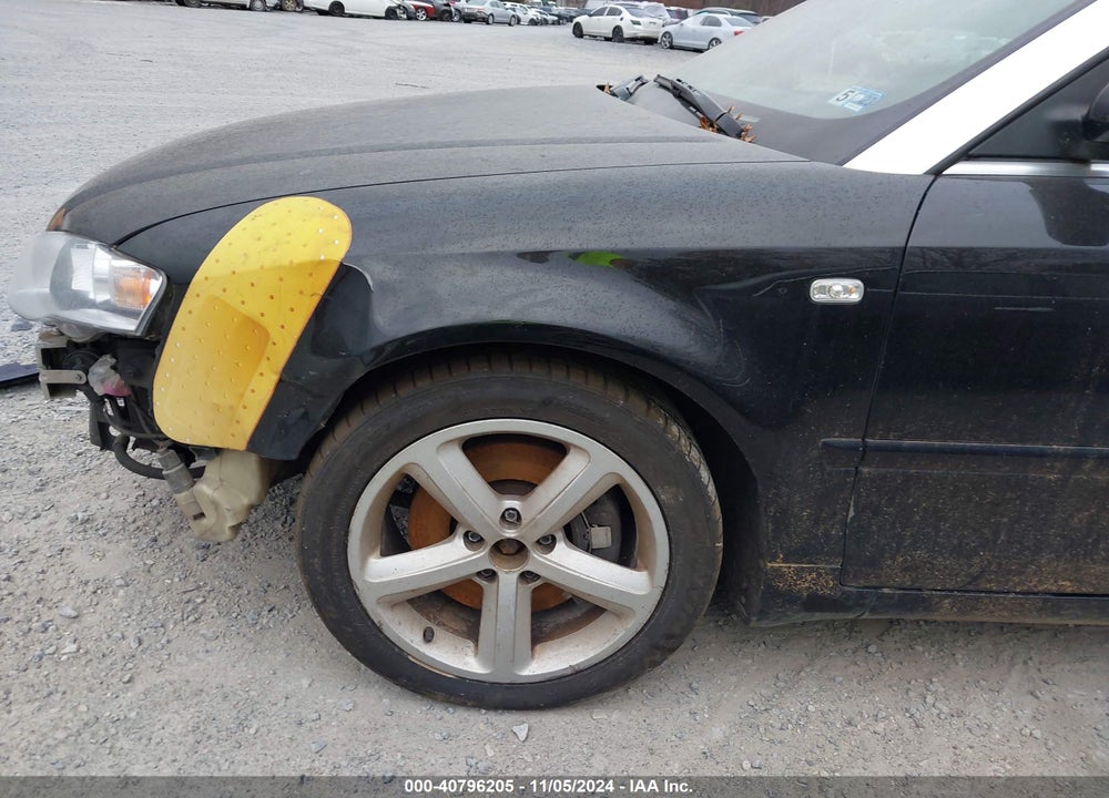 2007 AUDI A4 3.2 VIN: WAUDH48H37K027605