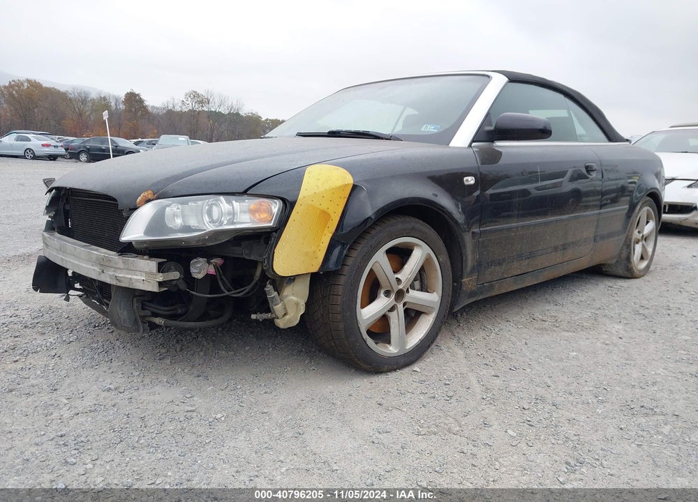 2007 AUDI A4 3.2 VIN: WAUDH48H37K027605