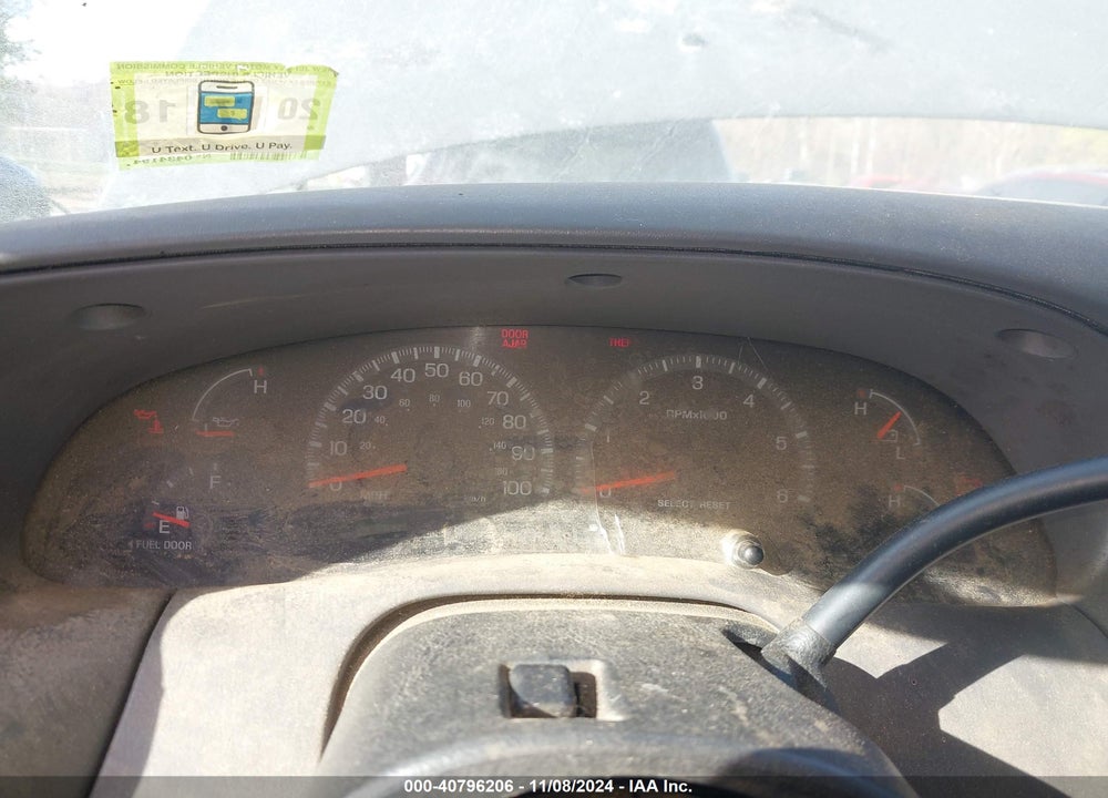 2000 FORD F-150 LARIAT/WORK SERIES/XL/XLT VIN: 1FTRX17L6YNA26464