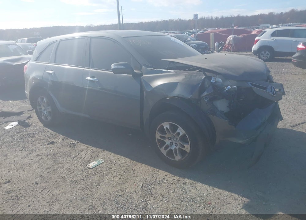 2007 ACURA MDX TECHNOLOGY PACKAGE VIN: 2HNYD28497H524760