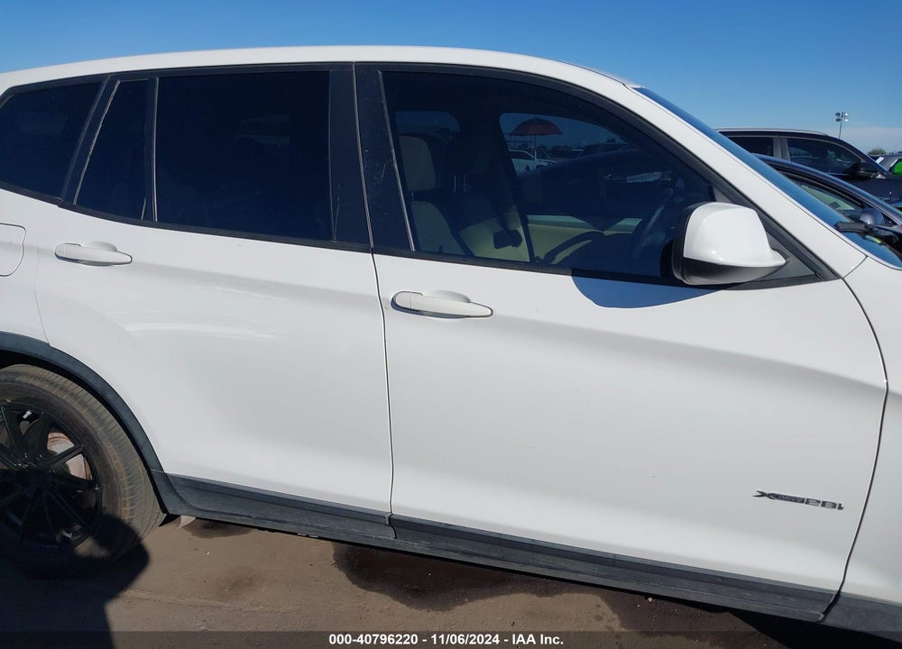 2013 BMW X3 XDRIVE28I VIN: 5UXWX9C54D0A28506