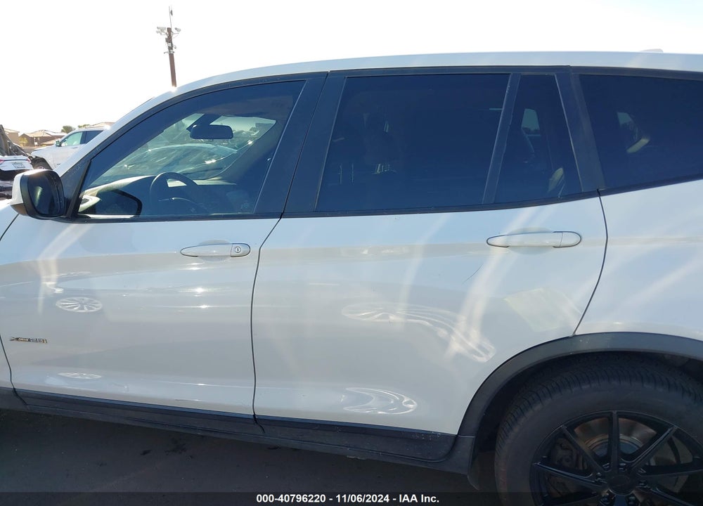 2013 BMW X3 XDRIVE28I VIN: 5UXWX9C54D0A28506
