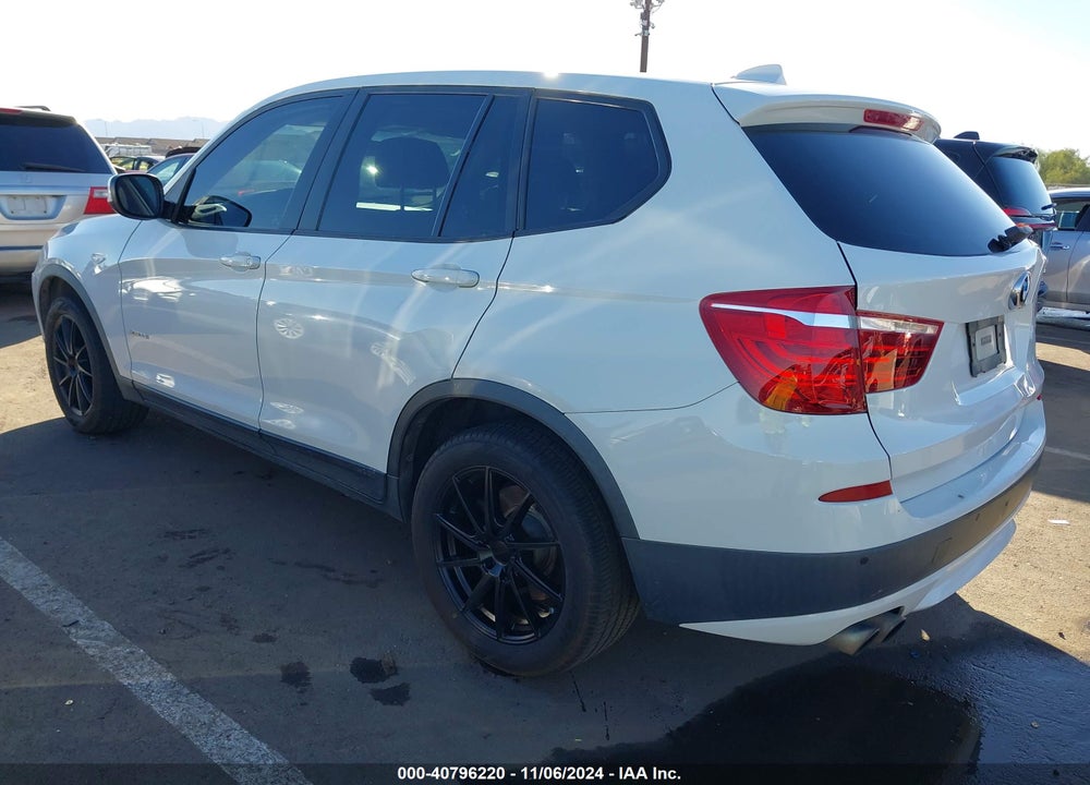 2013 BMW X3 XDRIVE28I VIN: 5UXWX9C54D0A28506