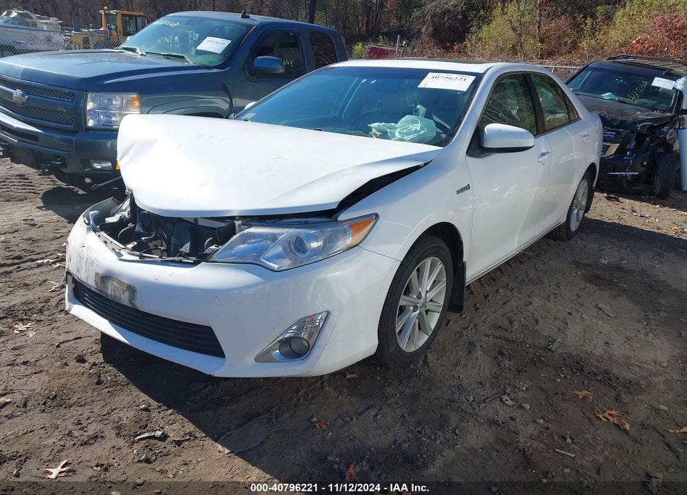 2012 TOYOTA CAMRY HYBRID XLE VIN: 4T1BD1FK0CU037926
