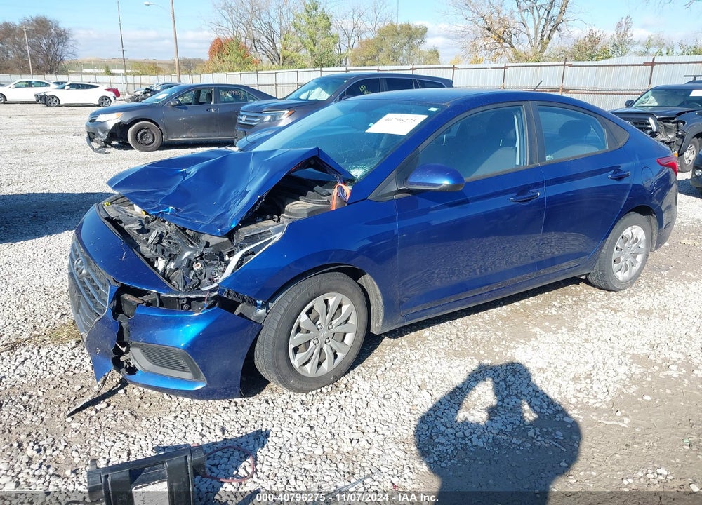 2019 HYUNDAI ACCENT SE VIN: 3KPC24A37KE060827