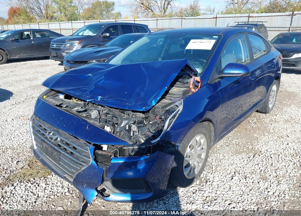 2019 HYUNDAI ACCENT SE VIN: 3KPC24A37KE060827