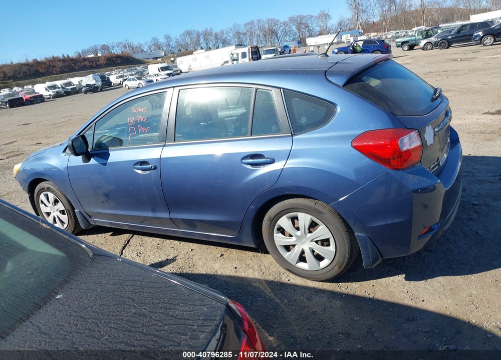 2012 SUBARU IMPREZA 2.0I VIN: JF1GPAA68CH216595