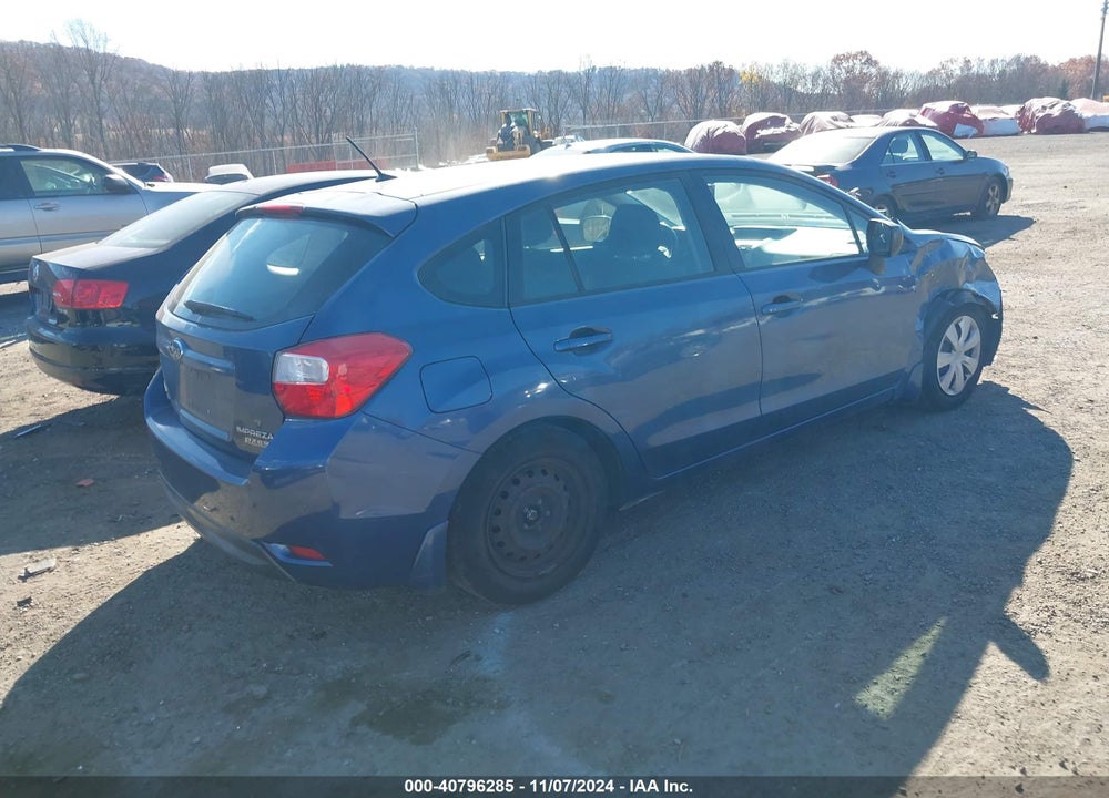 2012 SUBARU IMPREZA 2.0I VIN: JF1GPAA68CH216595