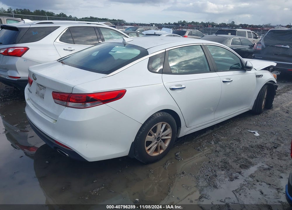 2016 KIA OPTIMA LX VIN: 5XXGT4L35GG049304