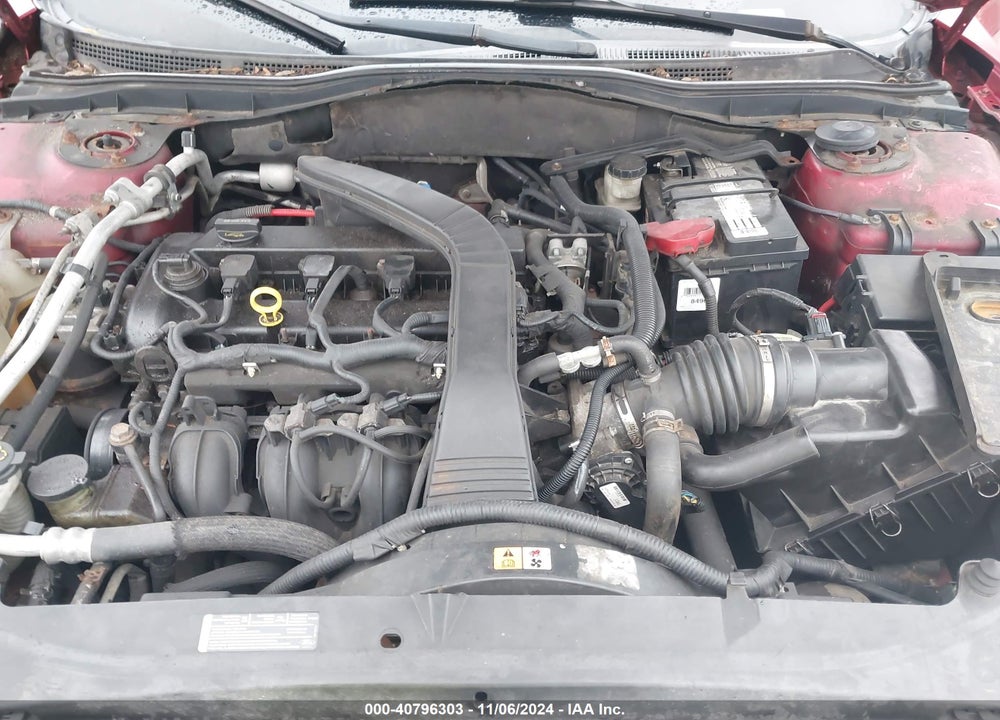 2008 FORD FUSION SE VIN: 3FAHP07Z88R129849