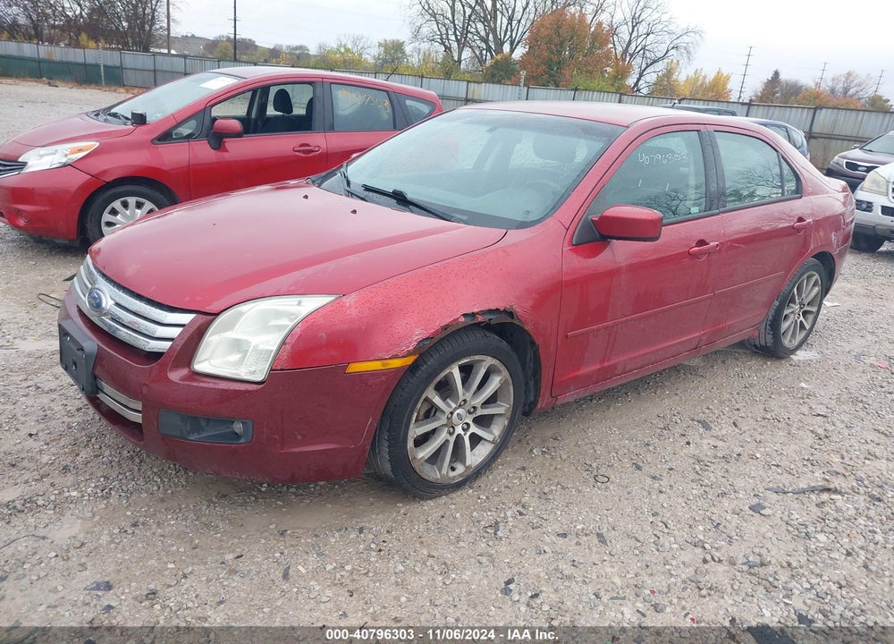 2008 FORD FUSION SE VIN: 3FAHP07Z88R129849