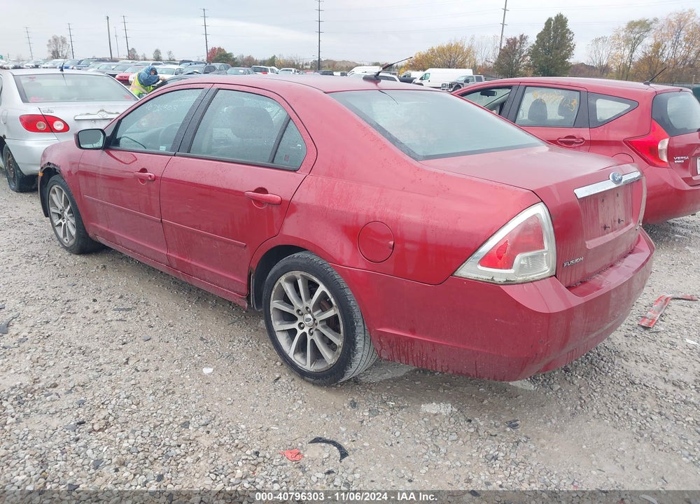 2008 FORD FUSION SE VIN: 3FAHP07Z88R129849