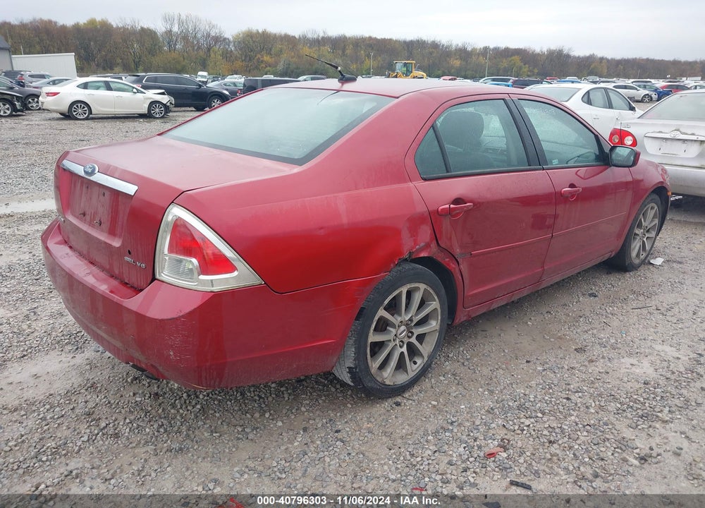 2008 FORD FUSION SE VIN: 3FAHP07Z88R129849