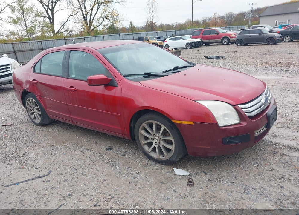 2008 FORD FUSION SE VIN: 3FAHP07Z88R129849